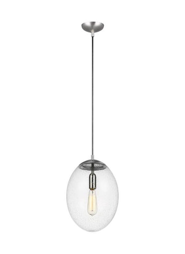 Leo H.G. One Light Pendant Satin Aluminum
