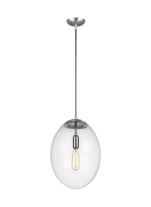 Visual Comfort Studio - 6801801EN7-04 - One Light Pendant - Leo H.G. - Satin Aluminum