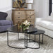 Uttermost - 25109 - Coffee Tables S/2 - Barnette - Oxidized Black