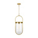 Visual Comfort Studio - CP1361BBS - One Light Pendant - Blaine - Burnished Brass