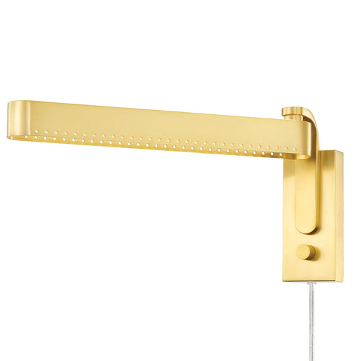 Julissa LED Wall Sconce Aged Brass