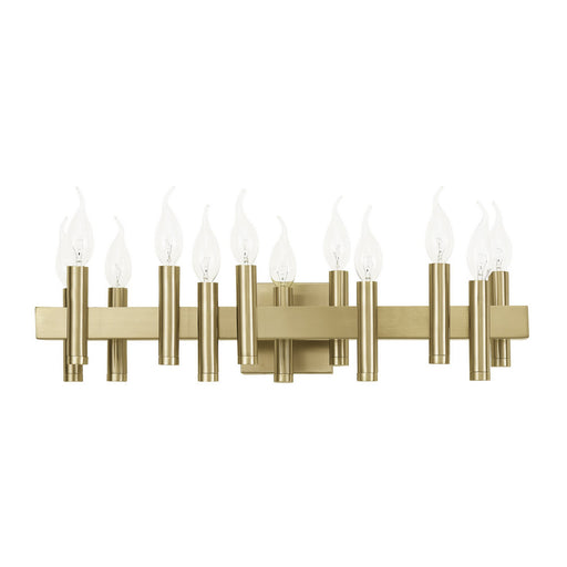 Collette 12 Light Bath Antique Brass