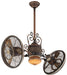 Minka Aire - F502L-BCW - 42 Inch Performance Fan - Traditional Gryo Led - Belcaro Walnut