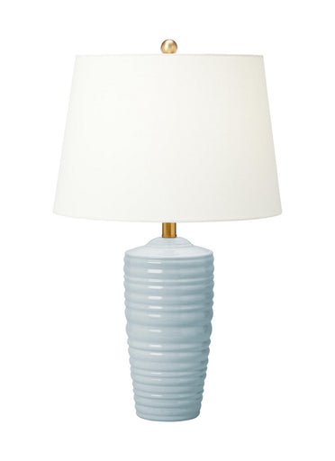 Waveland One Light Table Lamp Frosted Anglia