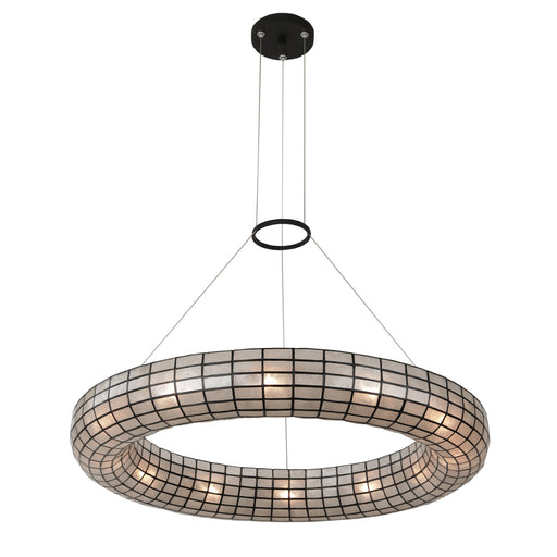 Sanibel 12 Light Pendant Matte Black