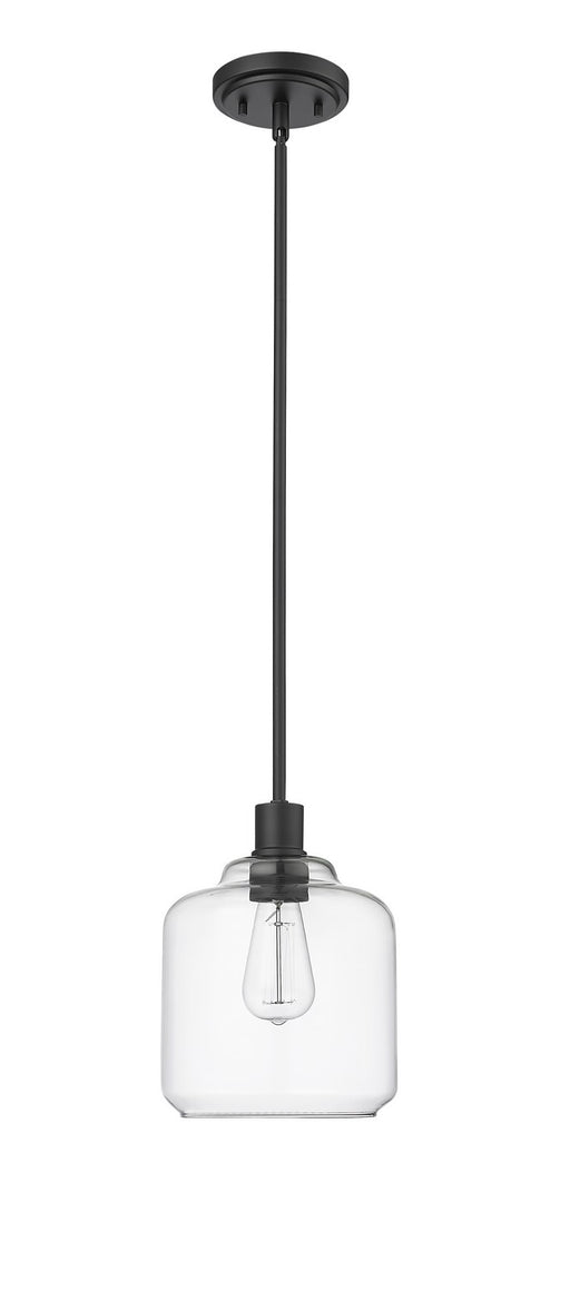 Millennium - 46901-MB - One Light Mini-Pendant - Asheville - Matte Black