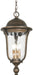 Minka-Lavery - 73247-748 - Four Light Outdoor Chain Hung - Havenwood - Tauira Bronze And Alder Silver
