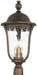 Minka-Lavery - 73249-748 - Four Light Outdoor Post Mount - Havenwood - Tauira Bronze And Alder Silver