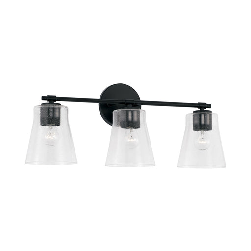 Capital Lighting - 146931MB-533 - Three Light Vanity - Baker - Matte Black