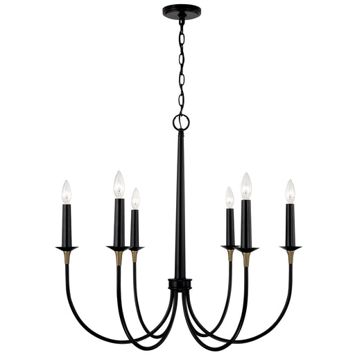 Amara Six Light Chandelier