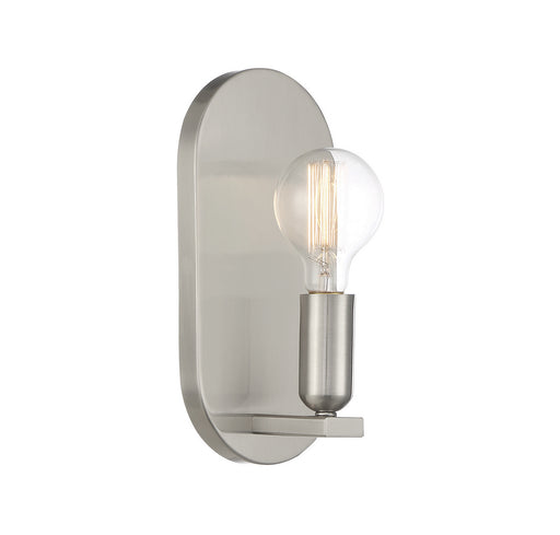 Meridian - M90059BN - One Light Wall Sconce - Brushed Nickel