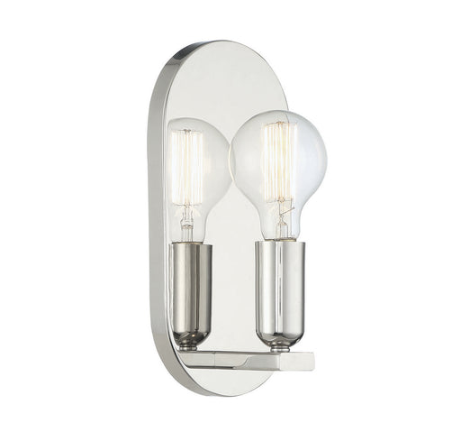 Meridian - M90059PN - One Light Wall Sconce - Polished Nickel