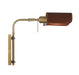 Meridian - M90062NB - One Light Wall Sconce - Natural Brass
