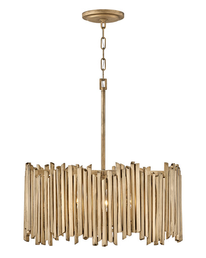 Roca LED Pendant Burnished Gold