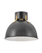 Hinkley - 3481SK - LED Flush Mount - Argo - Satin Black