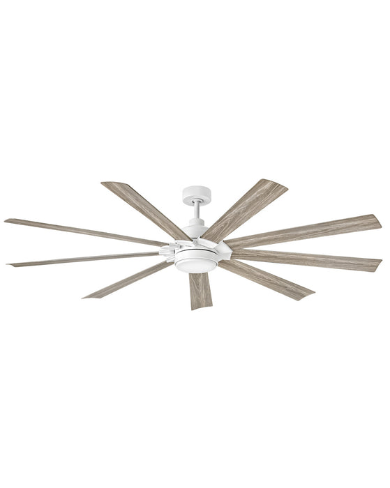 Hinkley - 904280FCW-LWD - 80"Ceiling Fan - Turbine - Chalk White