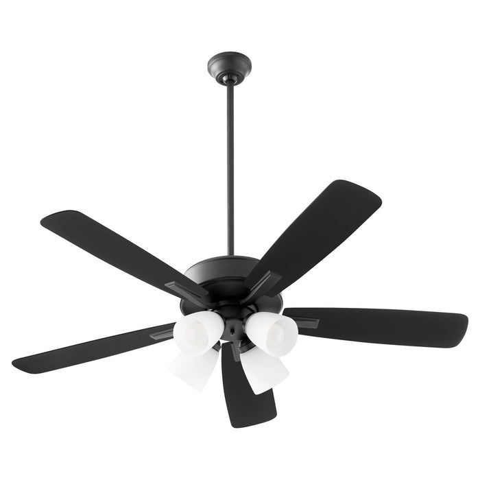Quorum - 4525-459 - 52 Inch Ceiling Fan - Ovation - Matte Black