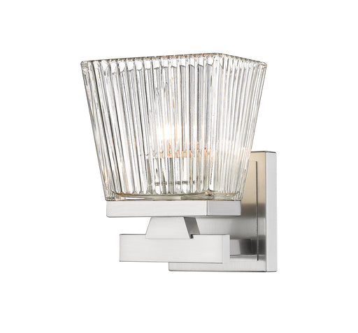 Astor One Light Wall Sconce Brushed Nickel