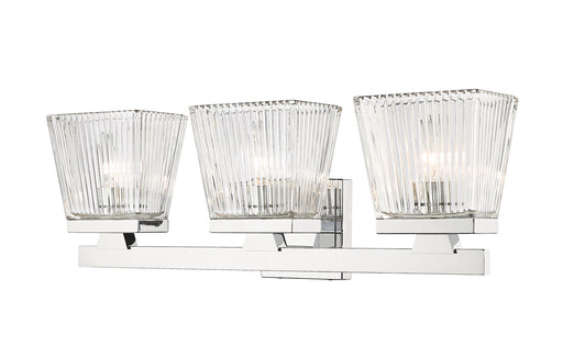 Astor Three Light Vanity Chrome
