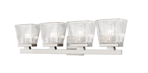 Z-Lite - 1936-4V-BN - Four Light Vanity - Astor - Brushed Nickel