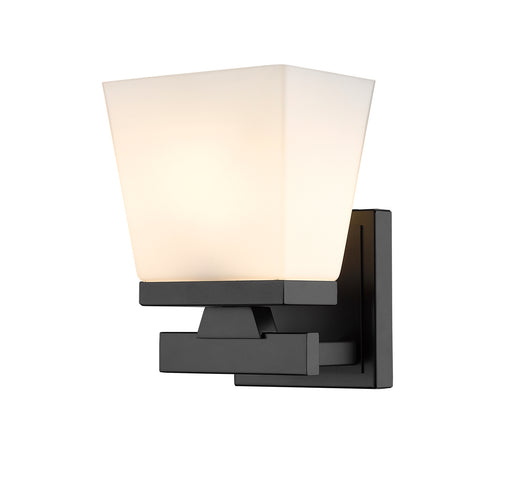 Astor One Light Wall Sconce Matte Black