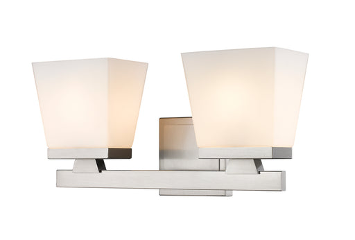 Astor Two Light Vanity Brushed Nickel