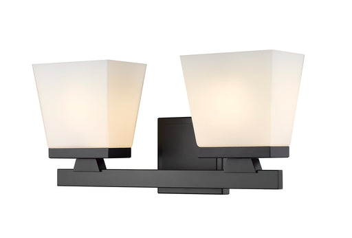Astor Two Light Vanity Matte Black