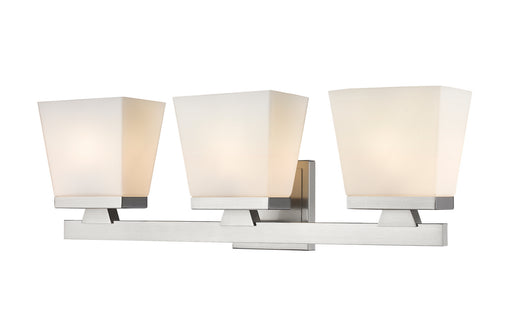 Astor Three Light Vanity Brushed Nickel
