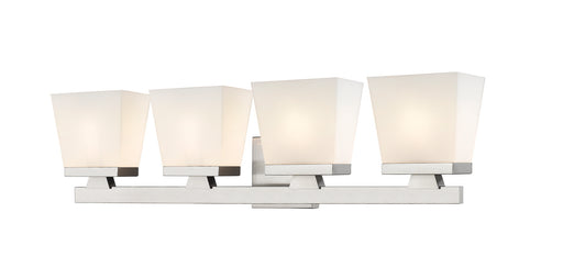 Astor Four Light Vanity Brushed Nickel