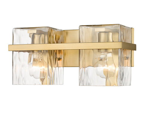 Bennington Two Light Vanity Modern Gold