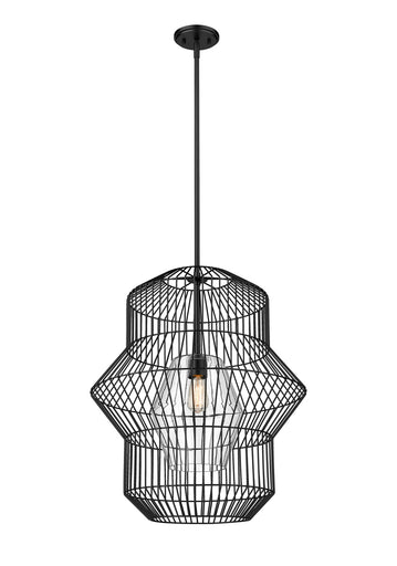 Orsay One Light Pendant Matte Black