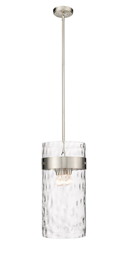 Fontaine Four Light Pendant Brushed Nickel