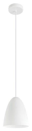 Sarabia One Light Pendant Structured White, Matte White