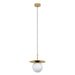 Eglo USA - 39952A - One Light Mini Pendant - Arenales - Brushed Brass