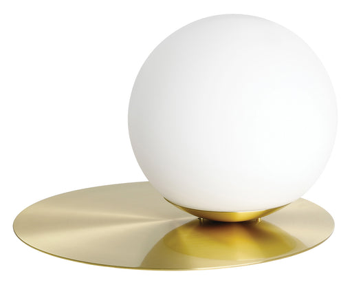 Arenales One Light Table Lamp Brushed Brass