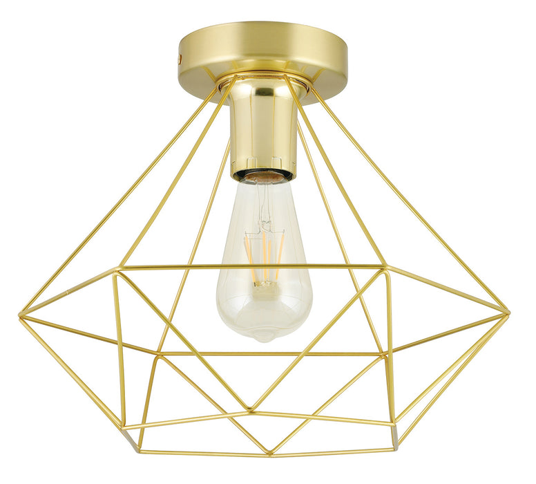 Eglo USA - 43678A - One Light Ceiling Mount - Tarbes - Brushed Brass
