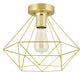 Eglo USA - 43678A - One Light Ceiling Mount - Tarbes - Brushed Brass
