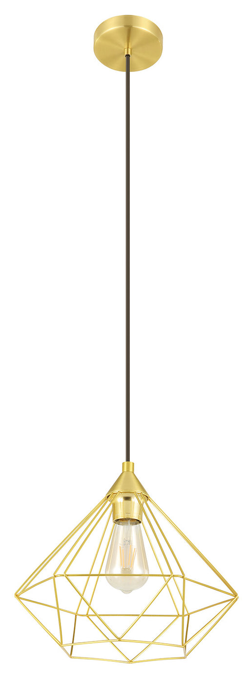 Eglo USA - 43679A - One Light Pendant - Tarbes - Brushed Brass