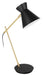 Eglo USA - 98864A - One Light Table Lamp - Amezaga - Structured Black & Brushed Brass