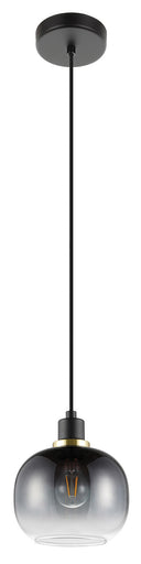 Oilella One Light Mini Pendant Structured Black