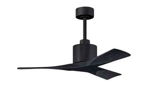 Matthews Fan Company - NK-BK-BK-42 - 42 Inch Ceiling Fan - Nan - Matte Black