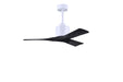 Matthews Fan Company - NK-MWH-BK-42 - 42 Inch Ceiling Fan - Nan - Matte White