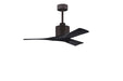 Matthews Fan Company - NK-TB-BK-42 - 42 Inch Ceiling Fan - Nan - Textured Bronze