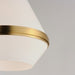 Maxim - 10376WTSBR - One Light Pendant - Giza - Satin Brass