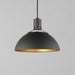Maxim - 12042ABBK - One Light Pendant - Dawn - Antique Brass / Black