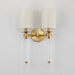 Maxim - 16108WTCLHR - Two Light Wall Sconce - Lucent - Heritage
