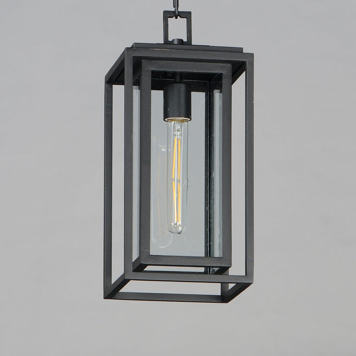 Maxim - 3039CDBK - One Light Outdoor Pendant - Cabana - Black