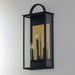 Maxim - 30756CLBK - Three Light Outdoor Wall Sconce - Manchester - Black