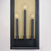 Maxim - 30758CLBK - Three Light Outdoor Wall Sconce - Manchester - Black