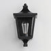 Maxim - 40232CLBK - One Light Outdoor Wall Sconce - Sutton Place VX - Black